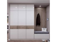 Tủ quần áo cánh mở - MDF lõi xanh phủ Arcylic Mộc Phát